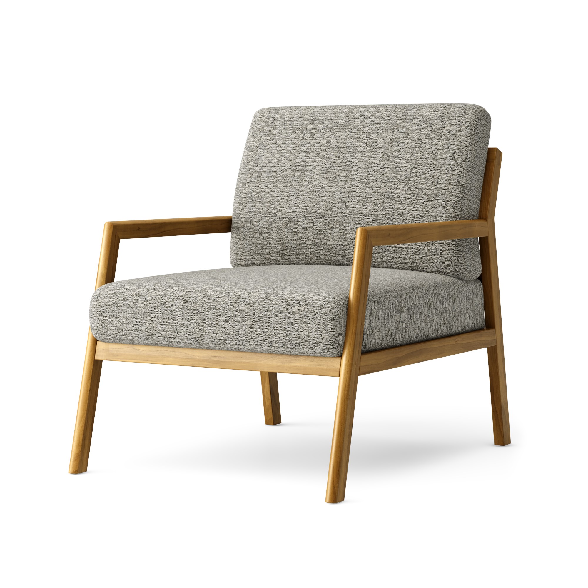 Hospitality soft seating Coco Armchair, side view